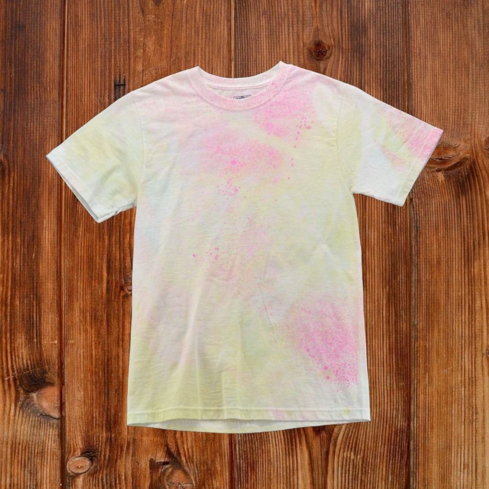 JERZEES Cotton Tie Dye T-Shirt Size Small